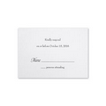 Bright White - Respond Card and Envelope